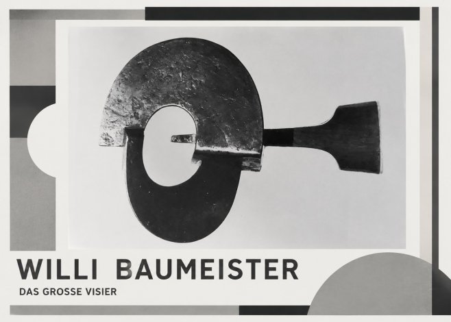 Willi Baumeister Das Grosse Visier No1 - Poszter