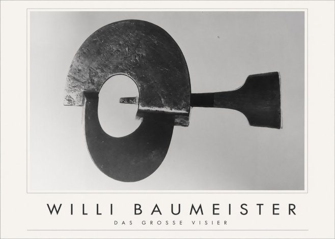 Willi Baumeister Das Grosse Visier No3 - Poszter