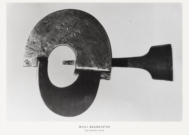 Willi Baumeister Das Grosse Visier No5 - Poszter